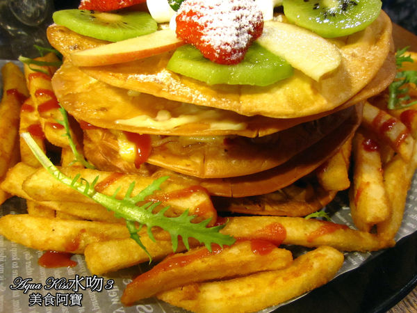 Aqua Kiss 水吻3(師大店):【台北市】獨創披薩千層塔六層精緻美味一次品嚐-Aqua Kiss水吻3