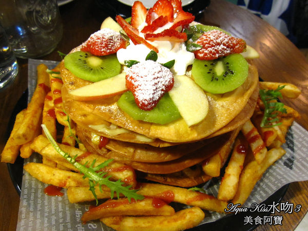 Aqua Kiss 水吻3(師大店):【台北市】獨創披薩千層塔六層精緻美味一次品嚐-Aqua Kiss水吻3