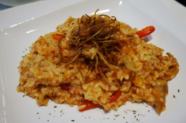 No.5 Cafe：[市府] No.5 Cafe 午餐分享 - 義式燉飯