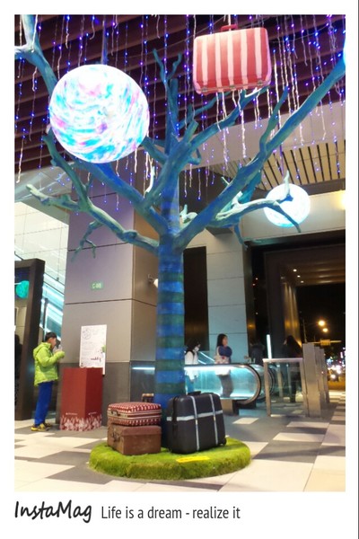 南港CITY LINK幾米藝術:有夢最美,充滿療癒的異想世界-南港幾米吹泡泡