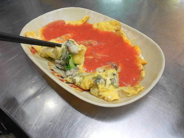 陳家雙蛋蚵仔煎：期待再相會~ 鼎山夜市4.珍珠肉圓+蚵仔煎