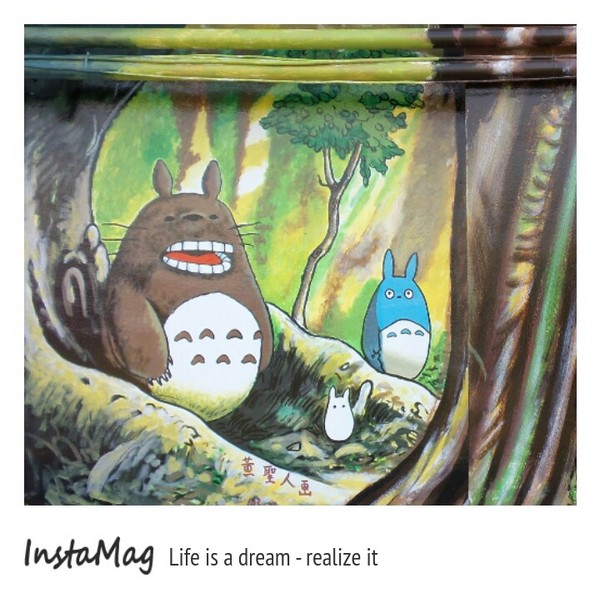 雲林西螺7-11三井門市龍貓公車:搶先曝光~雲林西螺7-11三井門市出現龍貓公車