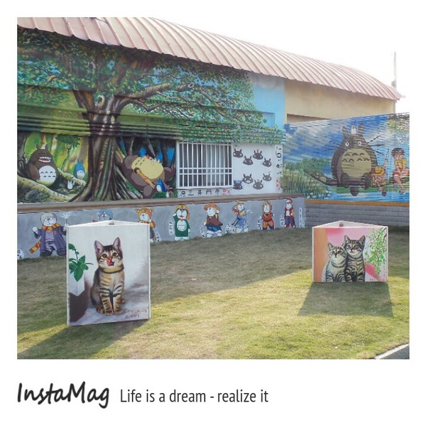 雲林西螺7-11三井門市龍貓公車:搶先曝光~雲林西螺7-11三井門市出現龍貓公車