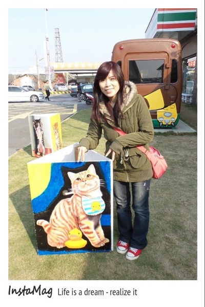 雲林西螺7-11三井門市龍貓公車:搶先曝光~雲林西螺7-11三井門市出現龍貓公車