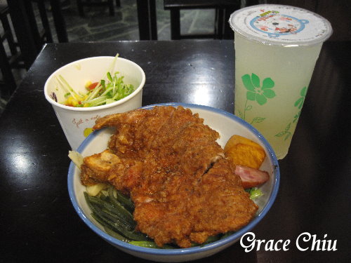 排骨便當．雞腿便當．手搖飲料．台北懷舊餐廳．台北復古餐廳～台生飲食亭