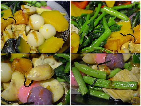 Veges M 饗蔬職人(烈美店):逢甲夜市。饗蔬職人。台韓湯頭拉麵式滷味。蔬菜牆新鮮西螺野菜直送上桌。帶湯滷味創意吃法