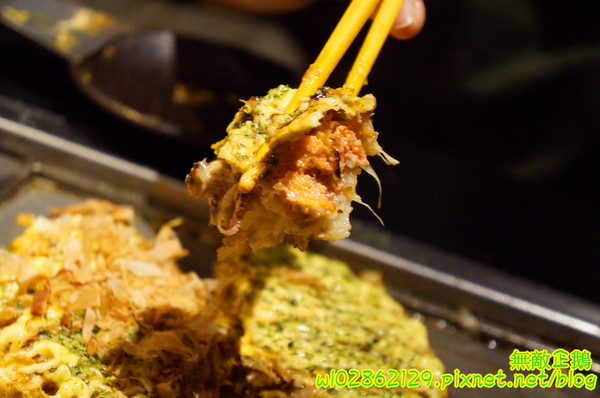 愛夏子あいさつ(海安店):【台南-中西區】Show timex道地日式料理...半熟蛋牽絲起士麻糬/廣島燒/大阪燒《愛夏子あいさつ》