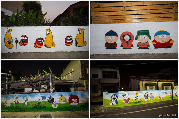 胡厝寮彩繪村:【遊記】{台南。善化區}紅磚牆的新外套-胡厝寮外婆的彩繪牆