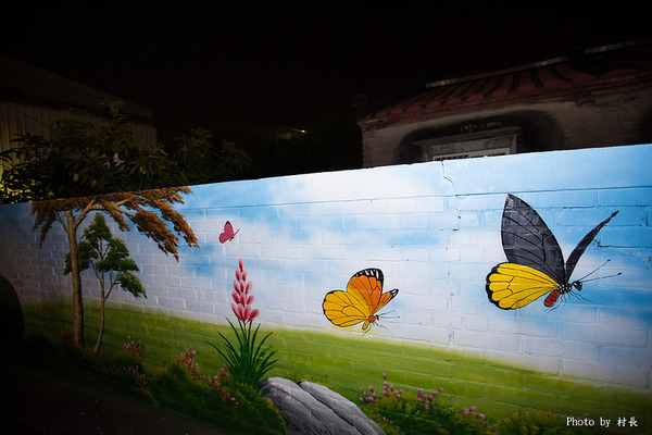 胡厝寮彩繪村:【遊記】{台南。善化區}紅磚牆的新外套-胡厝寮外婆的彩繪牆