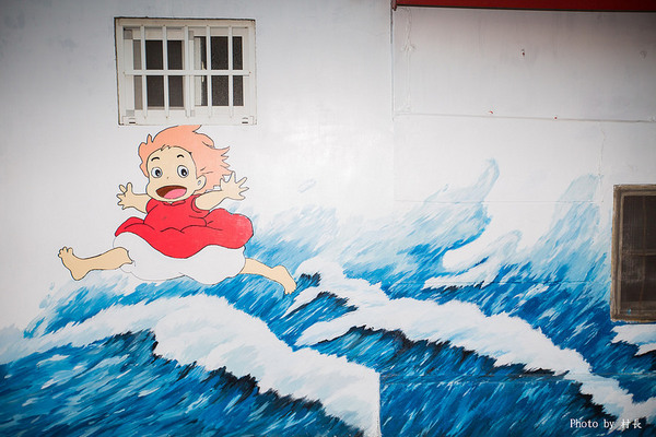 胡厝寮彩繪村:【遊記】{台南。善化區}紅磚牆的新外套-胡厝寮外婆的彩繪牆
