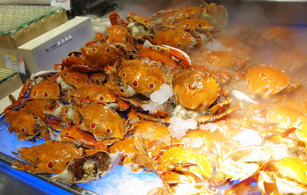 漢來海港自助餐廳：台南 東區 ．Buffet 無限量供應 南紡夢時代 漢來海港餐廳