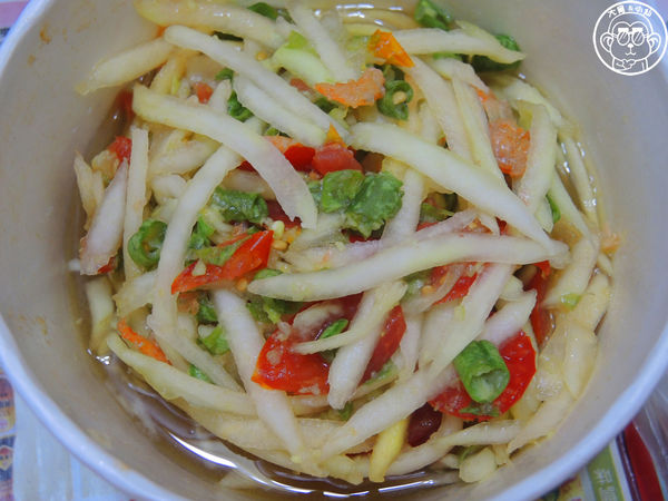 官記 純檸檬泰式涼拌青木瓜:呷飽祙【新北永和・官記 純檸檬泰式涼拌木瓜】盛夏就靠它讓胃口大開