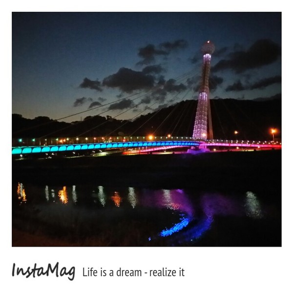 星光橋：【新北市景點】魔法棒~星光橋