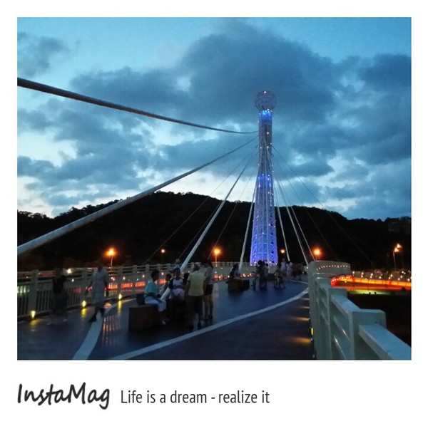 星光橋：【新北市景點】魔法棒~星光橋