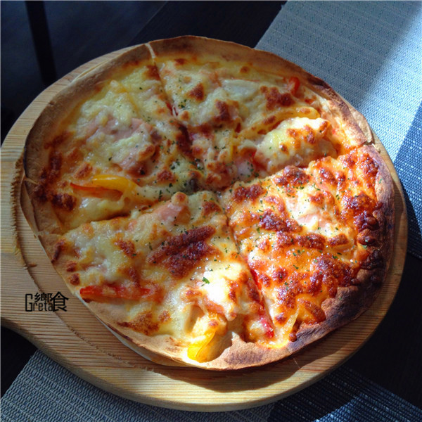 煙薰鮭魚披薩6吋