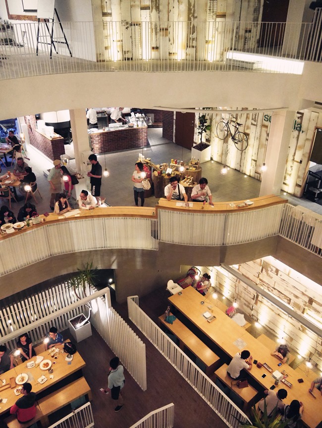 │食。台中西屯│叉子ㄨ子-超氣派北歐風親子餐廳。沙抗、文創