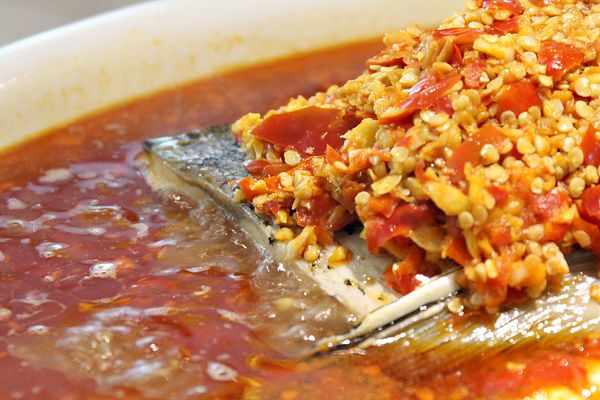 奇岩一號 川湘料理，大地酒店，川湘料理，Qiyan ONE，剁椒魚頭、老皮嫩肉