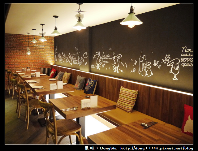 【台北食記】兔卡蕾餐酒館。平日限定午間套餐。免費無線wifi