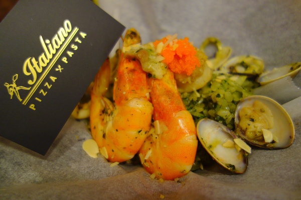 義樓Italiano：1031223[官本金文愛台灣]台中市北區與P小姐一起嗜賣嚐鮮義樓Italiano時尚工業風美味比薩魂還有燉飯與義大利麵