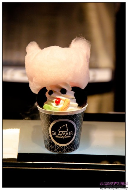 GLAMAIR：【美食♥台北】☼GLAM AIR韓國棉花糖霜淇淋 ☼ 療癒系的霜淇淋看了就有好心情♥♥