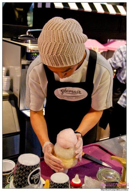 GLAMAIR：【美食♥台北】☼GLAM AIR韓國棉花糖霜淇淋 ☼ 療癒系的霜淇淋看了就有好心情♥♥