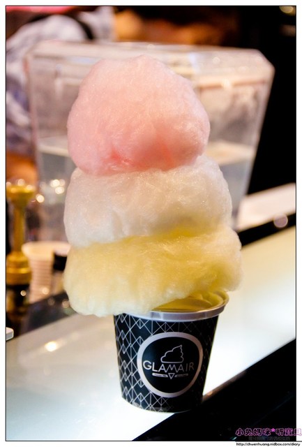 GLAMAIR：【美食♥台北】☼GLAM AIR韓國棉花糖霜淇淋 ☼ 療癒系的霜淇淋看了就有好心情♥♥