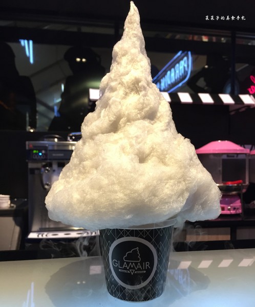 GLAMAIR：[台北信義區]Glam Air|韓國棉花糖冰淇淋-雨天限定烏雲棉花糖|咖啡迷不容錯過的提拉米蘇霜淇淋|新光三越A11