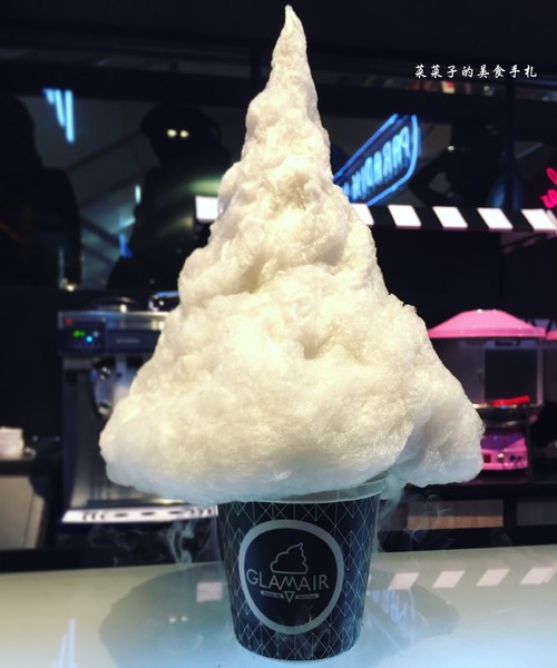 GLAMAIR：[台北信義區]Glam Air|韓國棉花糖冰淇淋-雨天限定烏雲棉花糖|咖啡迷不容錯過的提拉米蘇霜淇淋|新光三越A11