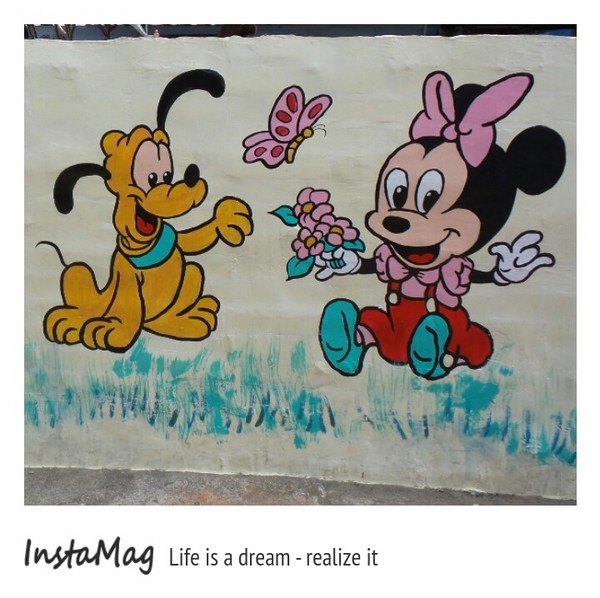 大內區石林里-騎偉士牌尋找龍貓亭：★台南景點★~♞大內龍貓彩繪村♞