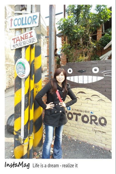 大內區石林里-騎偉士牌尋找龍貓亭：★台南景點★~♞大內龍貓彩繪村♞