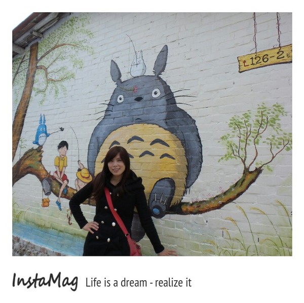 大內區石林里-騎偉士牌尋找龍貓亭：★台南景點★~♞大內龍貓彩繪村♞