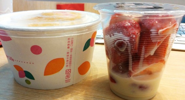 冰鄉：（台南。中西區美食）『冰鄉』季節限定_草莓牛奶冰。嬌豔欲滴的好滋味～