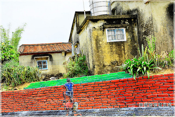 新光里北寮老街彩繪村:【臺南】關廟區。北寮老街 新光里彩繪村