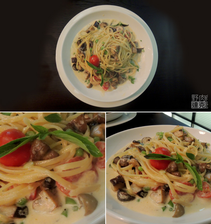 鄉村野菇奶油醬麵 甲級寫字樓 台北南港Citylink 南港車站 輕食咖啡早午餐