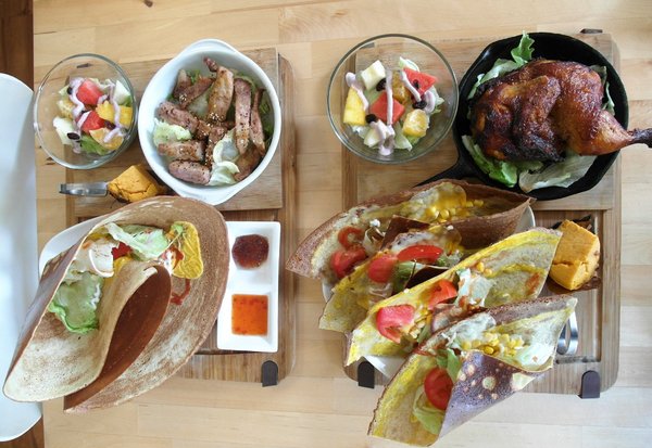 Relax.brunch 輕鬆點早午餐:【台南】輕鬆點Relax Brunch/超美味早午餐新選擇!有著迷人餅香的可麗餅套餐來啦!