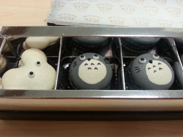 Nina  妮娜巧克力工坊：【伴手禮】超萌龍貓馬卡龍禮盒在Nina妮娜巧克力工坊