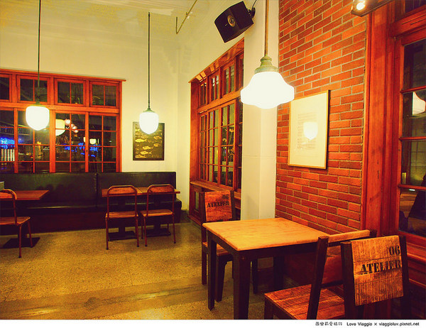 花蓮文創創意園區：【花蓮 Hualien】花蓮文創園區Andante Bistro安棠德 老建築的復古餐廳小酒館