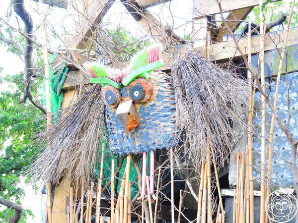 米倉國小：作伙來企投【新北八里･米倉國小】樹屋溜滑梯太好玩啦