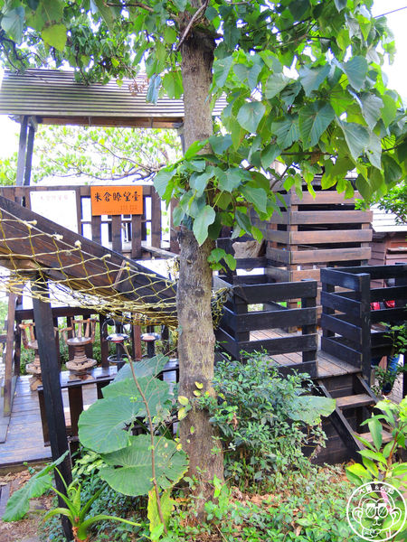 米倉國小：作伙來企投【新北八里･米倉國小】樹屋溜滑梯太好玩啦