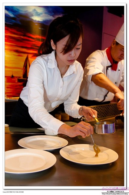 晶饌鐵板創料理：【美食♥宜蘭】☼ 晶饌創意鐵板燒料理☼ 新鮮高級的食材，優雅高貴的氛圍，華麗的美食享受♥♥