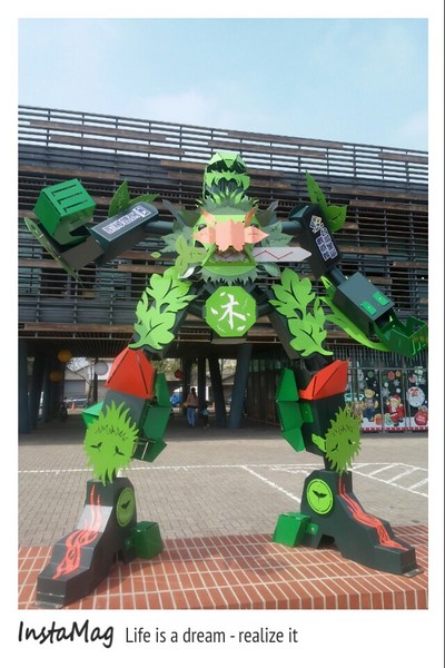 2014台南聖誕燈節 五大劍獅金鋼：安平港遊憩碼頭&霸氣十足五大劍獅金鋼(展期2015/03/05結束)