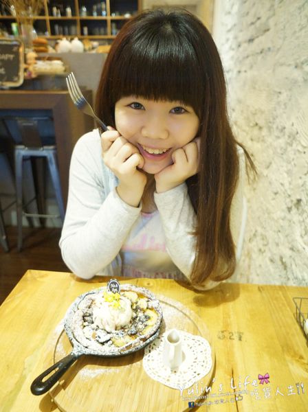 南西六號公寓 Nancy No.6 Apt. Cafe：南西六號公寓 ♥ 中山巷弄咖啡館 ♥ 台北必吃鐵鍋鬆餅 ♥ 與可愛店狗Peko一起享受美好時光