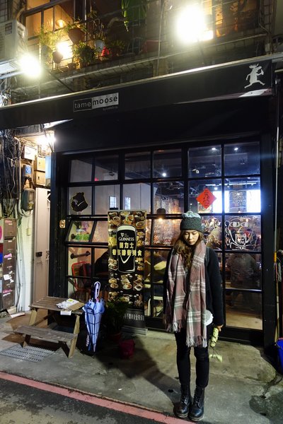 tame moose:(胖樺食記)捷運中山站下午茶”tame moose泰姆西餐小館”,可愛大眼怪/三眼怪抹茶拿鐵可愛獨特,焙鍋鬆餅創意十足