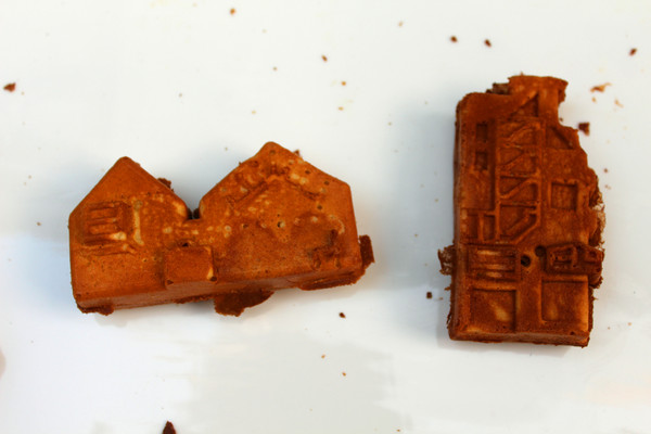 佳佳西市場雞蛋糕：[台南]藍晒圖變成雞蛋糕了？？？佳佳西市場雞蛋糕