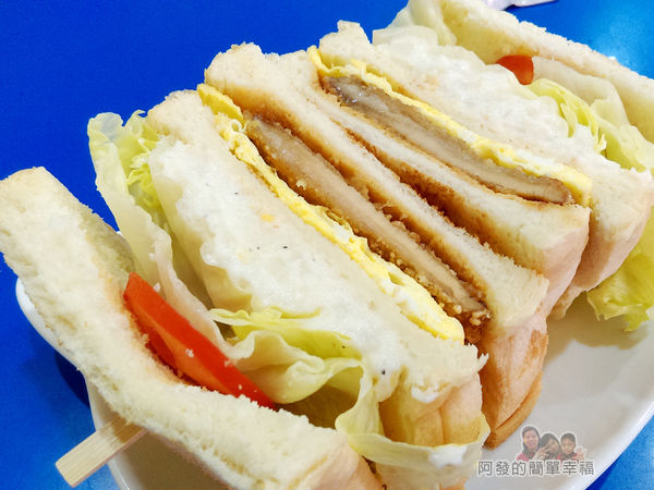 2個蛋早餐25-蛋蛋打嗝三明治