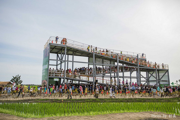 LINE FRIENDS彩繪稻田:【遊記】{屏東。南州}「全球首發 LINE FRIENDS彩繪稻田」就在2015屏東國際彩稻藝術節