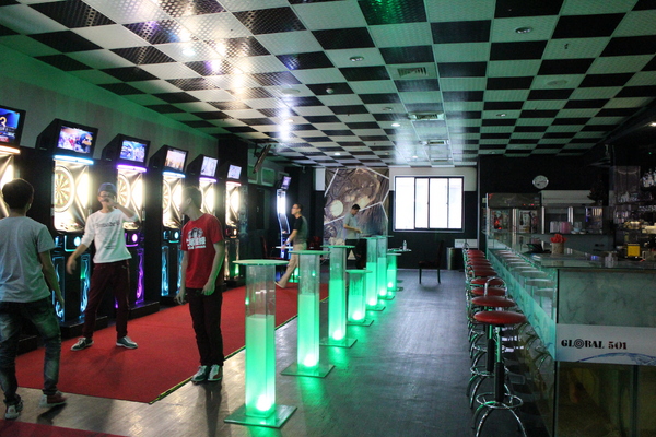 全球附合式運動休閒館:中和『全球複合式運動休閒館』釣蝦/保齡球館/棒壘球/撞球/飛鏢