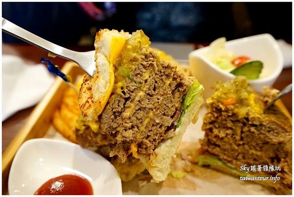 DeMo House:Big起司牛肉堡【Demo house早午餐】