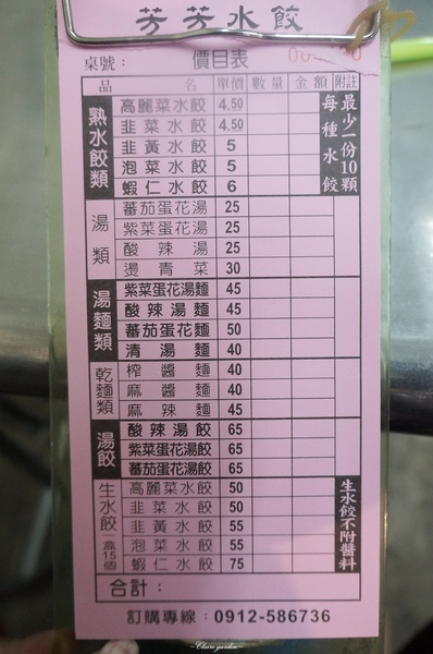 芳芳江蘇水餃：[北投在地美食]台北 芳芳江蘇水餃~味美價廉的市場內人氣餃子店