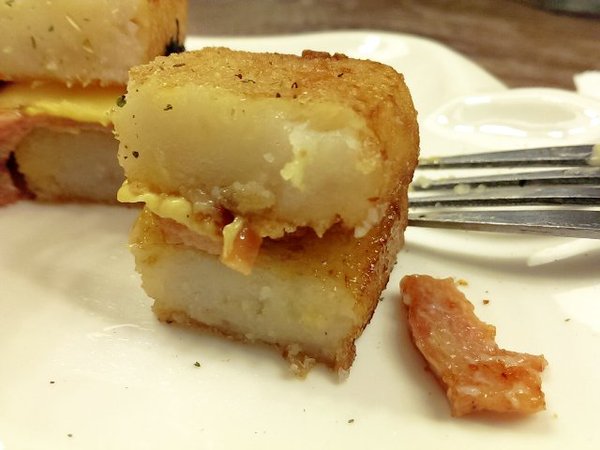 Find a Day找一頓：《信義區》Find a Day找一頓│裏外酥脆～薯餅歐姆蛋燒餅ღ×章魚燒和風起士煎餅